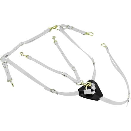 Biothane jachtcollier met martingale voor paard Lakota