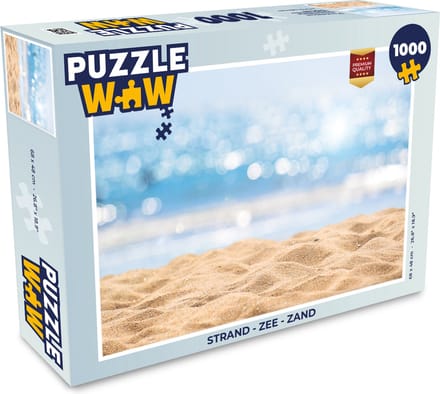 Puzzel Strand - Zee - Zand - Legpuzzel - Puzzel 1000 stukjes volwassenen