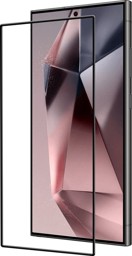 Screenprotector - Geschikt voor Samsung Galaxy S24 Ultra - Full Cover - Beschermglas - Gehard Glas - Tempered Glass - Screen Protector
