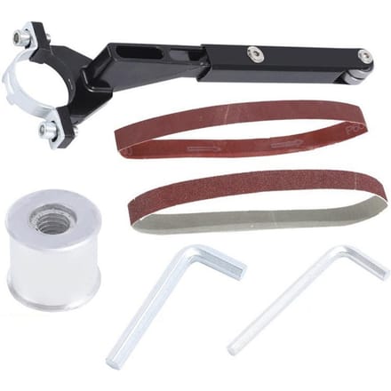 Haakse slijper Aangepaste zandbandmachine Houtbewerking Zandbandmachine Multifunctioneel gereedschap veelkleurig