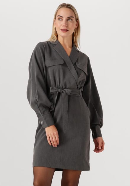 Freebird Doraline Dress Dark Grey Taglia: M | Abiti Mini Outlet | Donna | Grigio