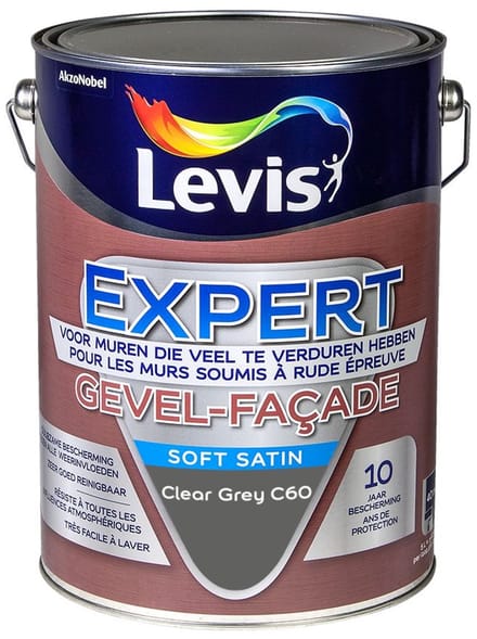 Levis - Expert Gevel Mix - Clear Grey C60 - Mengverf - 5 L