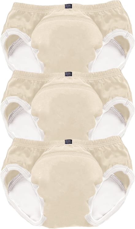 MY CARRY POTTY Oefenbroekjes Zindelijkheidstraining – 2-3 Jaar – 3 Stuks –beige – Herbruikbaar