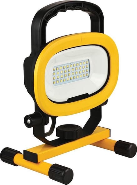 Nova Bouwlamp LED - 21W 4200K 1650lm - 5M Neopreemsnoer - Geel
