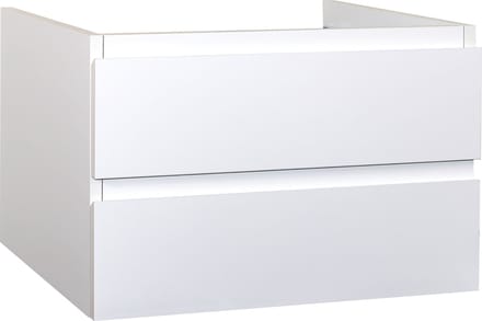 Klea Sally Onderkast 100cm Hoogglans Wit