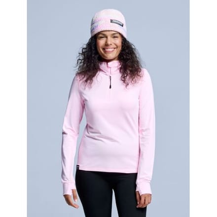 Poederbaas Midlayer Pully - Skipully - Dames - Four Seasons Lightweight 2.0 - Powder Rose - Maat L