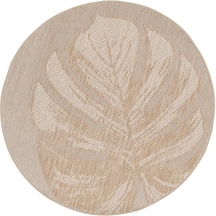 Naturalis buitenkleed - Ø200 cm - blad taupe