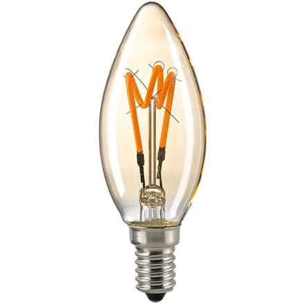Boogvormige LED kaarslamp Sigor