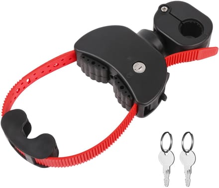 Root Framehouder met Band Fietsendrager – 45 cm Strap – Compact – Geschikt voor E-bike & Fiets – Caravan & Camper