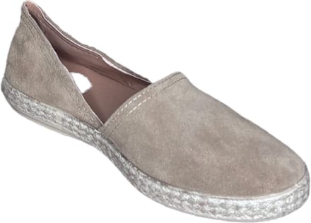 Q Fit Cindy Beige suede moccasin (Maat - 41, Kleur - Beige)