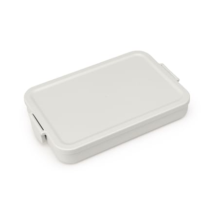 Brabantia Make & Take Lunchbox/Broodtrommel - Plat - Kunststof - Light Grey