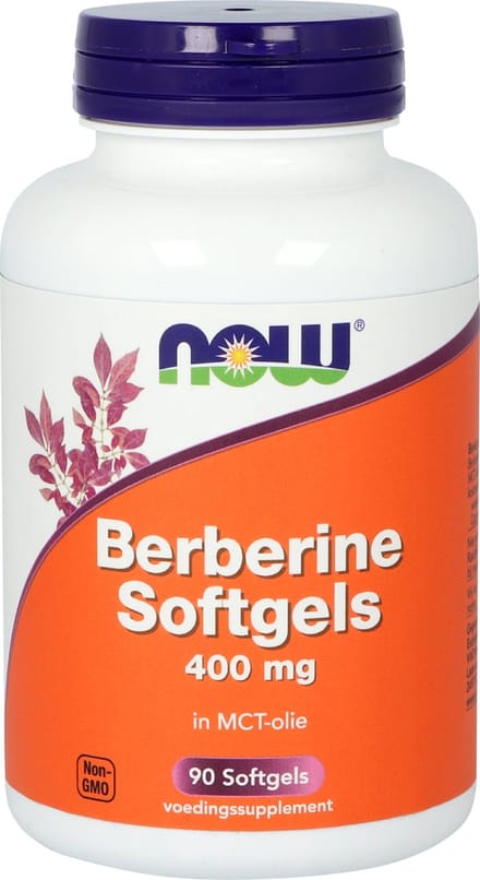 NOW Berberine 400mg - 90 SG