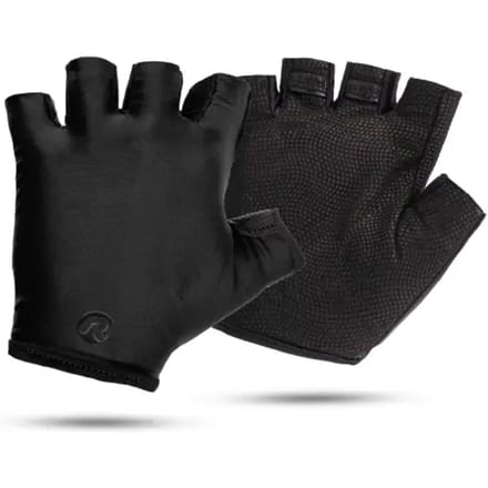 Rogelli Solid Heren Fietshandschoenen - Zomer - Geen Padding - Zwart