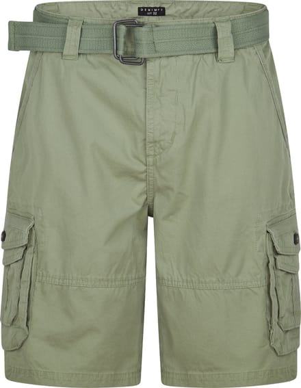 DENIMFY Heren Short DFUlli regular/straight Groen Volwassenen Cargo shorts / korte broek