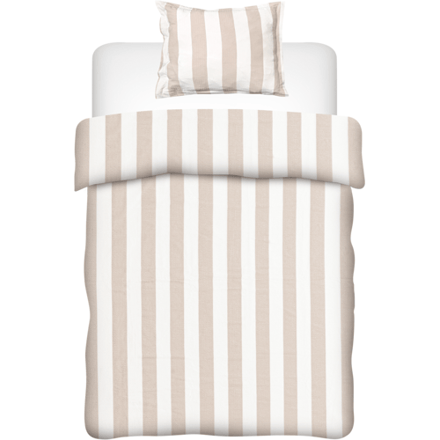 Zeeman Dekbedovertrek set - Beige Beige 140x200 cm