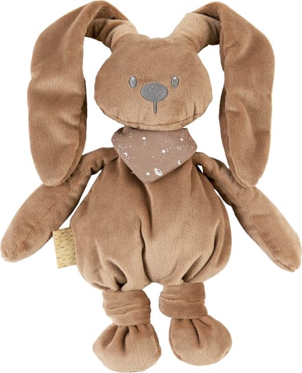 Nattou LAPIDOU Knuffel - Konijn - 30 cm - Mokka