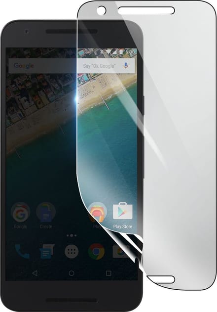 3mk, Geschikt voor LG Google Nexus 5X, Schokbestendige Hydrogel Screenprotector, Transparant