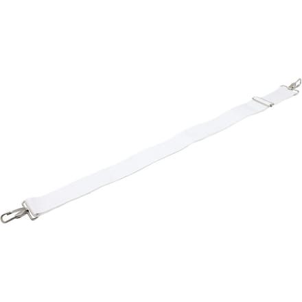 Verstelbare Nylon Snare Militaire Trommel Schouder Sling Strap Riem Muziekinstrument Accessoire white