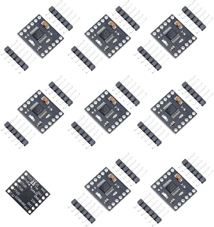 8-delige Motor Drive Module voor DC Gear Motor met 1.5A Dual H Bridge Controller en Board