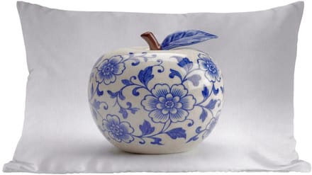 Sierkussens - Kussentjes Woonkamer - 60x40 cm - Appel - Blauw - Klassiek