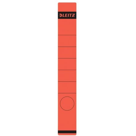 Leitz Zelfklevende Rugetiketten 1648 Formaat 38 X 290 Mm Kleur Rood