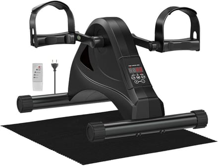 SCH® Stoelfiets - Fitness - Zwart- 122cm x 41cm x 61cm