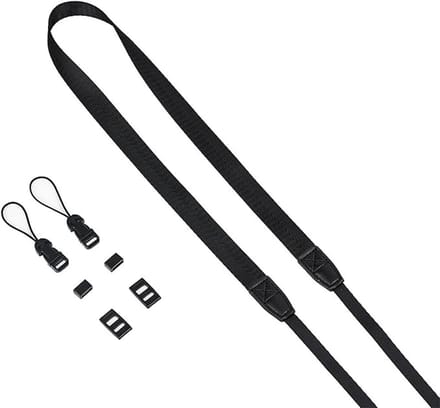 Sounix Camera Strap Compact - Riem - Schouderband - Draagriem - Universeel - Zwart