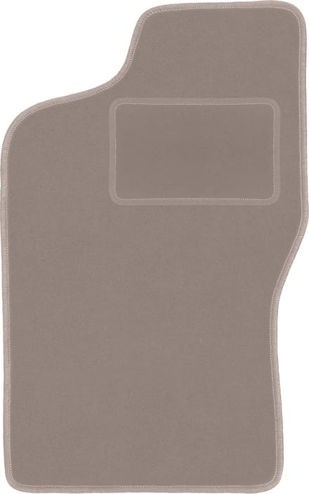 Beige bestuurdersmat voor: Fiat Cinquecento hatchback (1991-1998)