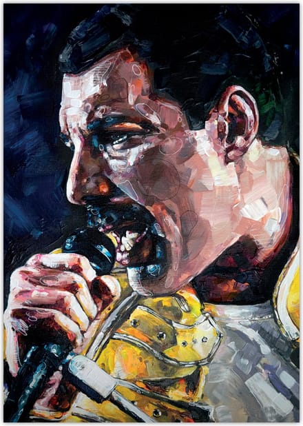 Freddie Mercury 03 poster 29,7x42 cm (A3)