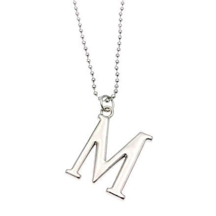 Ketting Met Letter - M