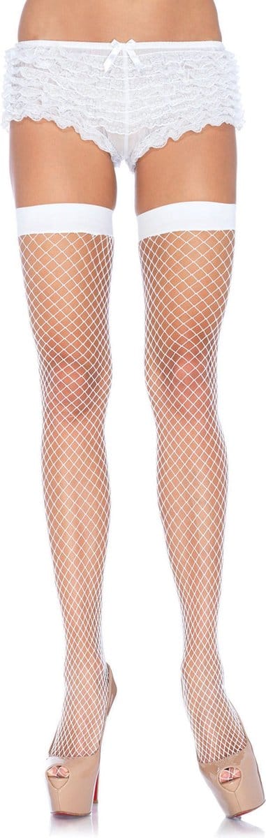 Fishnet Thigh Highs