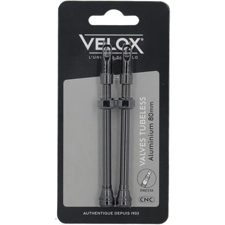 Tubeless alu ventiel Velox (x2)