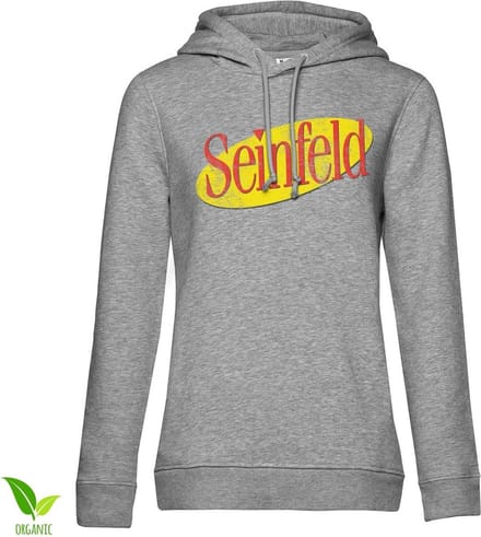 Seinfeld Hoodie/trui -M- Washed Logo Grijs