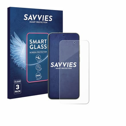 3 Stuks Savvies Screenprotector - geschikt voor OnePlus 13T - beschermfolie glas transparant