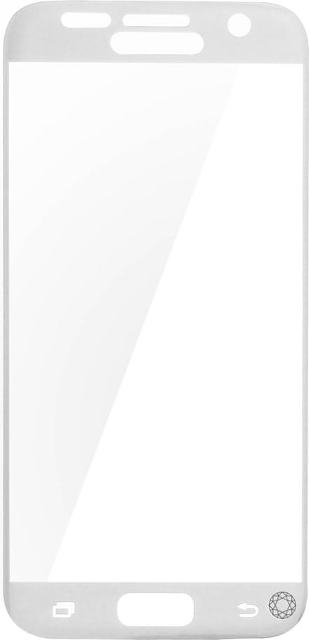 Force Case, Screenprotector geschikt voor Samsung Galaxy S7 - Tempered Glass 2.5D, Transparant