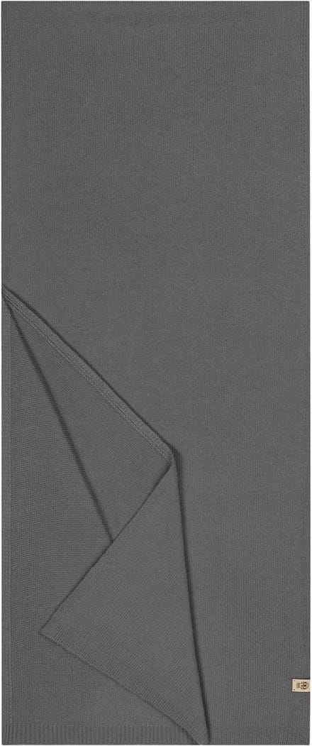 ROECKL Sjaal Wool Mix Essential Scarf Anthracite Antraciet