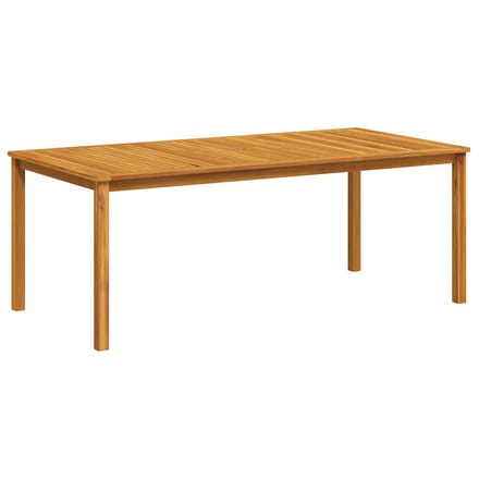 vidaXL - Tuintafel - 200x100x74 - cm - massief - acaciahout