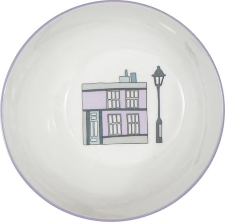 Sebra - Kinderschaaltje melamine Village girl