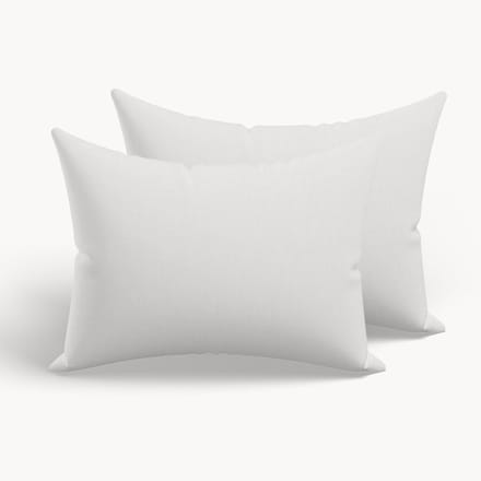 HappyBed Kussenslopen White 60x70cm cm - Kussensloop set 2 stuks - 100% Microvezel - Ultieme slaapcomfort