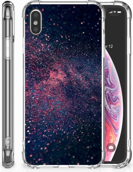 Apple iPhone Xs Max Shockproof Case Stars