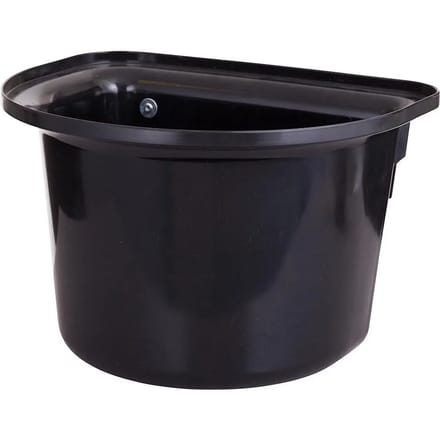 Plastic paardenvoerbak met haken Stubbs