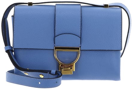 COCCINELLE Leren Schoudertas Arlettis Handbag Azul Blauw