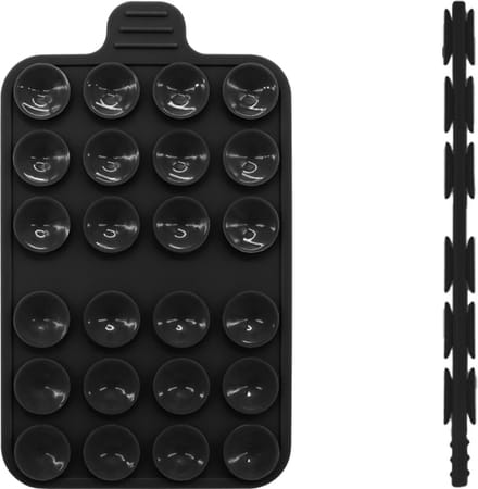 Tectier Dubbelzijdige Zuignap Telefoon Zoals Octobuddy - Zwart