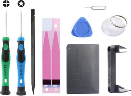 Let op type!! JIAFA JF-8157 9 in 1 Battery Repair Tool Set for iPhone SE & 5s & 5c & 5