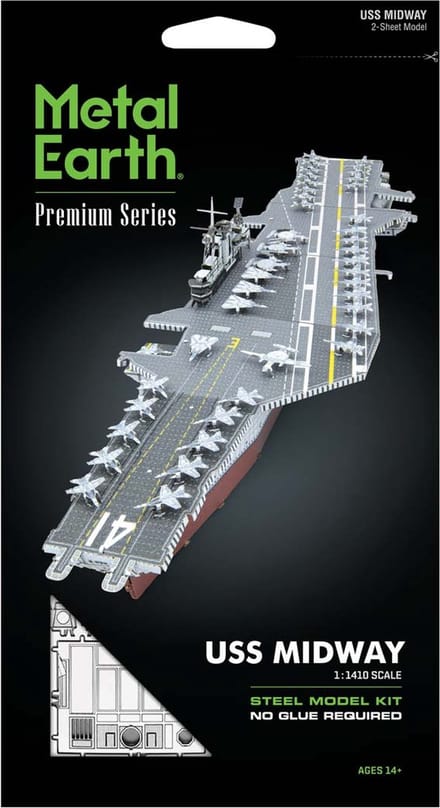 METAAL AARDE USS Midway