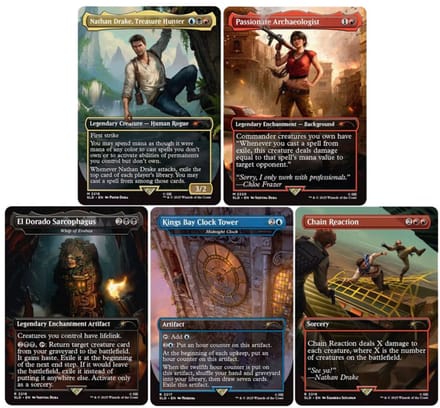 Magic the Gathering Secret Lair x PlayStation: Uncharted english