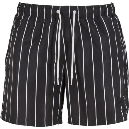 Urban Classics - Stripe Zwemshorts - L - Zwart