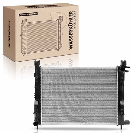 Frankberg 1x Radiator Waterkoeler Motorkoeler voor Dacia