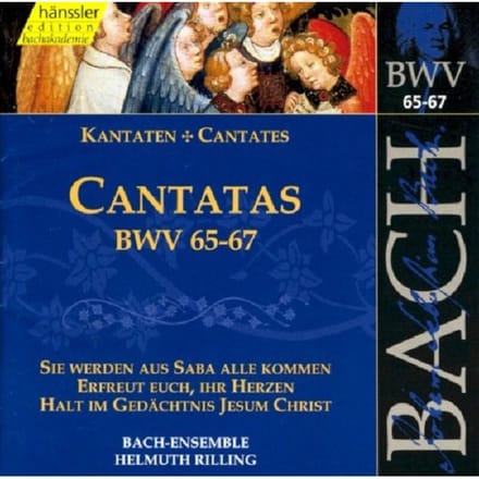 Bach-Ensemble, Helmuth Rilling - J.S. Bach: Cantatas Bwv 65-67 (CD)