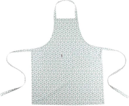 Katoenen Schort met Print Mint